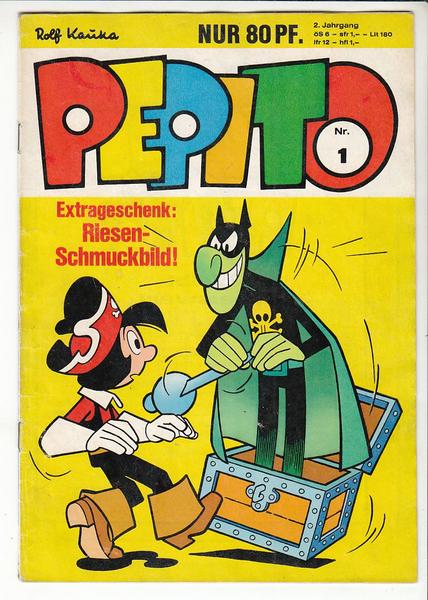 Pepito: 1973 (2. Jahrgang): Nr. 1