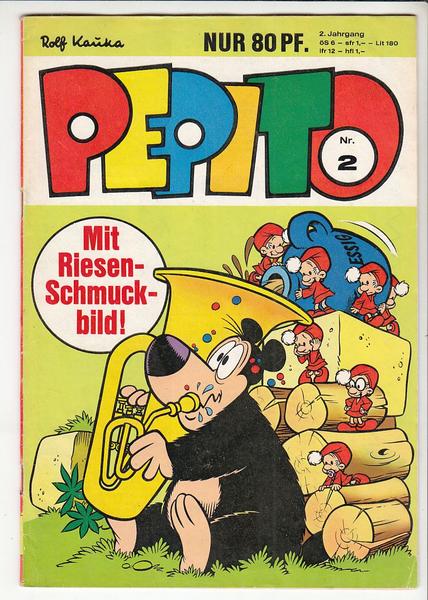 Pepito: 1973 (2. Jahrgang): Nr. 1