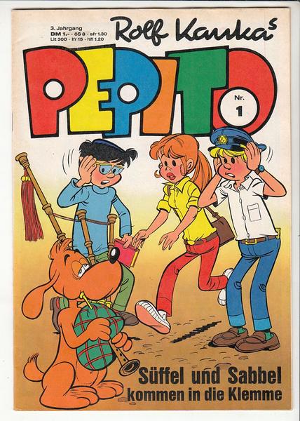Pepito: 1974 (3. Jahrgang): Nr. 1