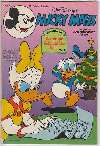 Micky Maus 1980: Nr. 50: