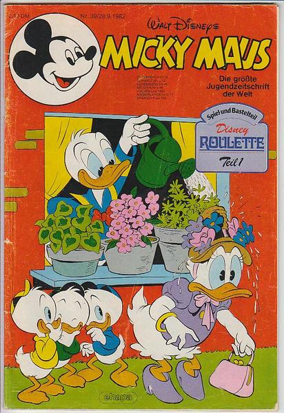 Micky Maus 1982: Nr. 39: