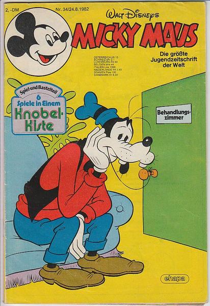 Micky Maus 1982: Nr. 34: