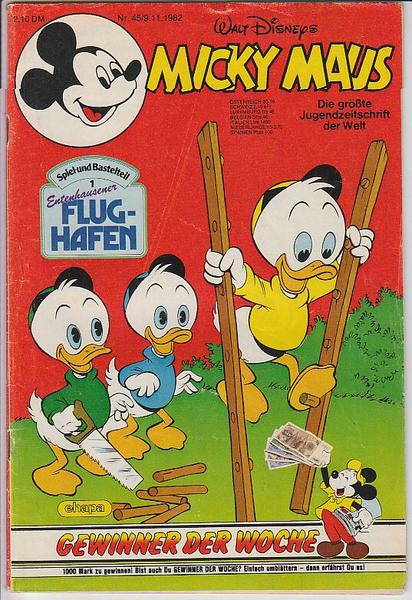 Micky Maus 1982: Nr. 45: