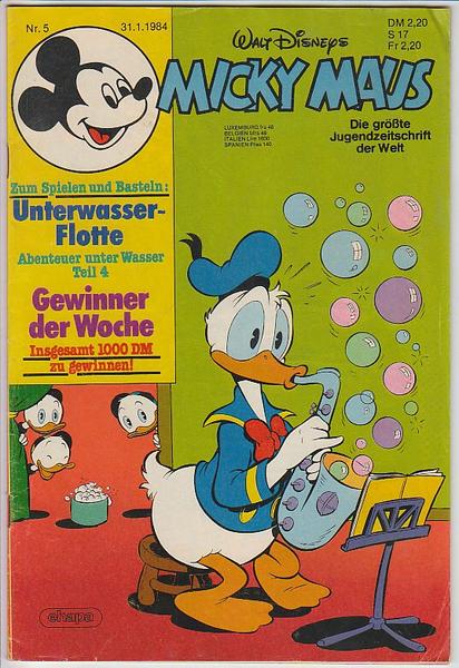 Micky Maus 1984: Nr. 5: