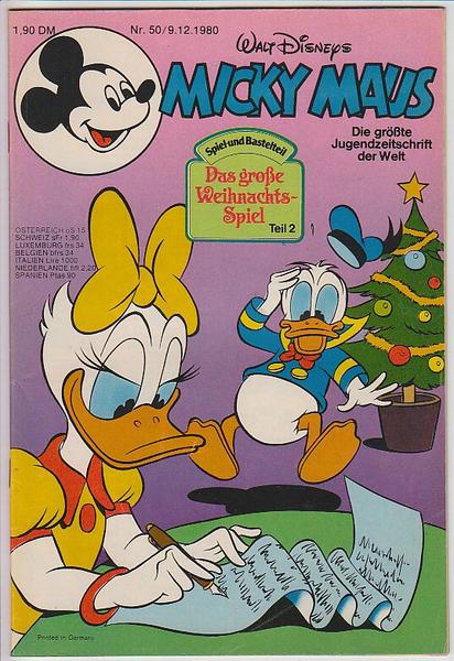 Micky Maus 1980: Nr. 50: