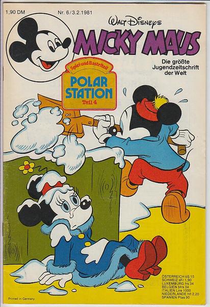 Micky Maus 1981: Nr. 6: