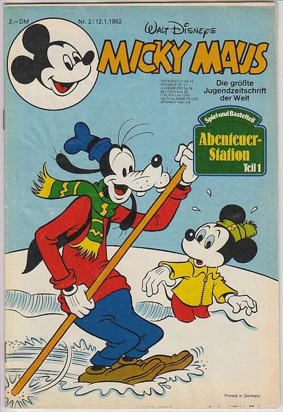 Micky Maus 1982: Nr. 2: