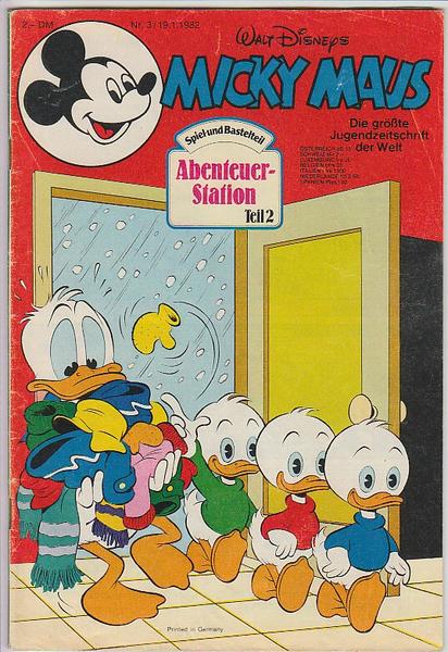 Micky Maus 1982: Nr. 3: