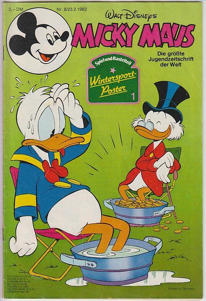 Micky Maus 1982: Nr. 8: