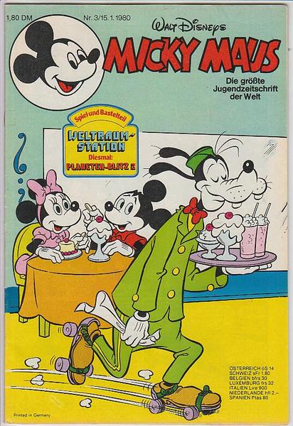 Micky Maus 1980: Nr. 3: