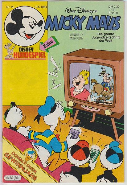 Micky Maus 1984: Nr. 20:
