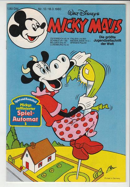 Micky Maus 1980: Nr. 12: