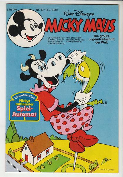 Micky Maus 1980: Nr. 12: