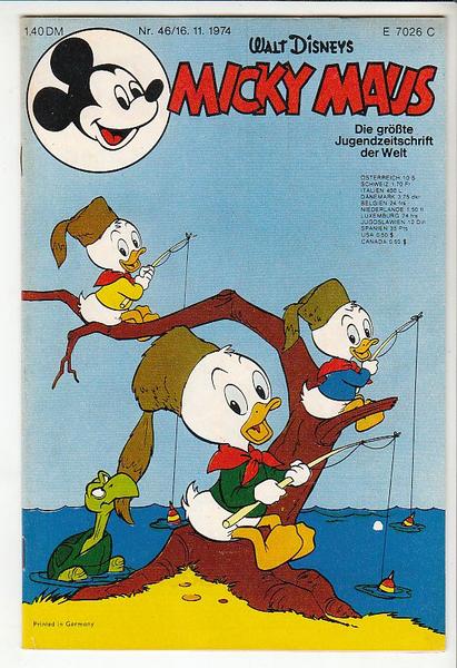 Micky Maus 1974: Nr. 46: