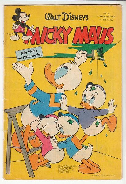 Micky Maus 1959: Nr. 6: