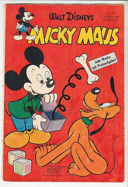 Micky Maus 1959: Nr. 8: