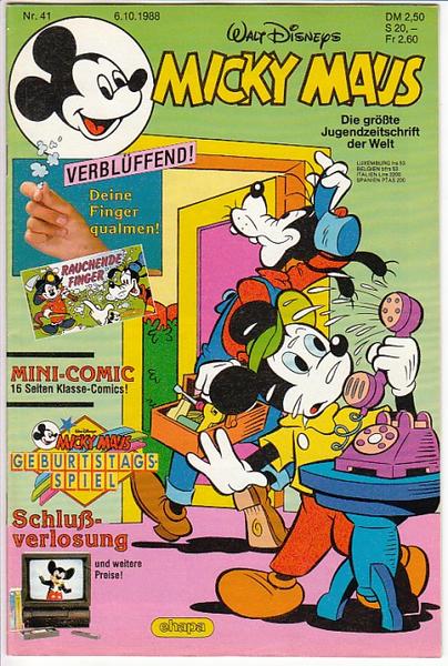 Micky Maus 1988: Nr. 41: