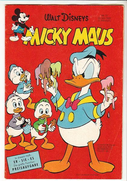Micky Maus 1959: Nr. 22: