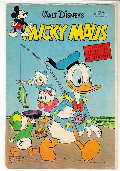 Micky Maus 1959: Nr. 25: