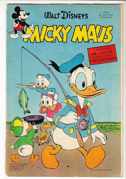 Micky Maus 1959: Nr. 25: