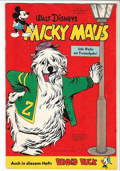 Micky Maus 1959: Nr. 37: