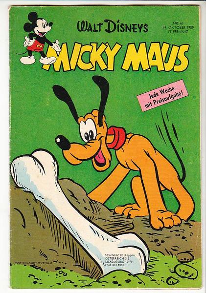 Micky Maus 1959: Nr. 43: