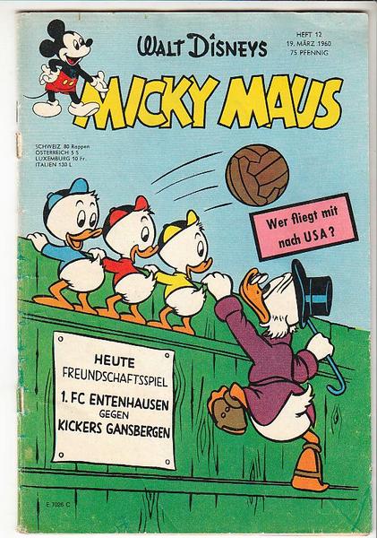 Micky Maus 1960: Nr. 12: