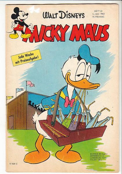 Micky Maus 1960: Nr. 20: