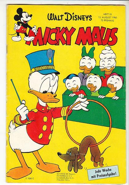 Micky Maus 1960: Nr. 33: