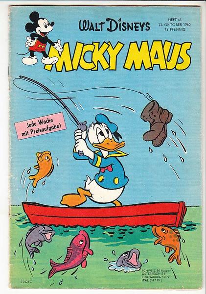 Micky Maus 1960: Nr. 43: