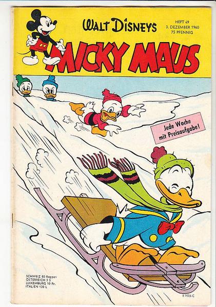 Micky Maus 1960: Nr. 49: