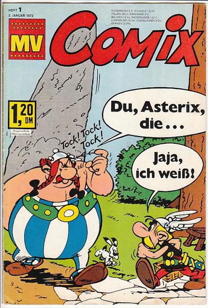 Mickyvision 1972: Nr. 1: