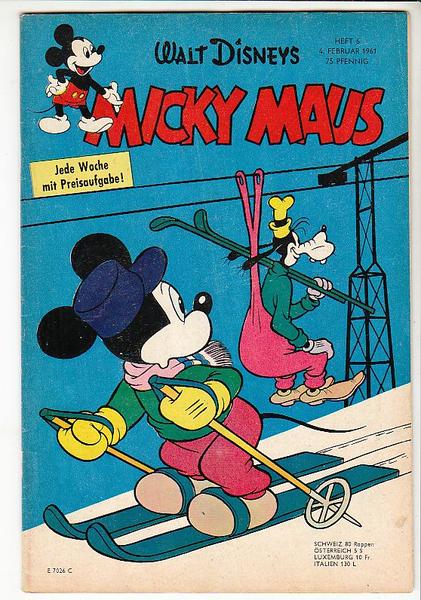 Micky Maus 1961: Nr. 6: