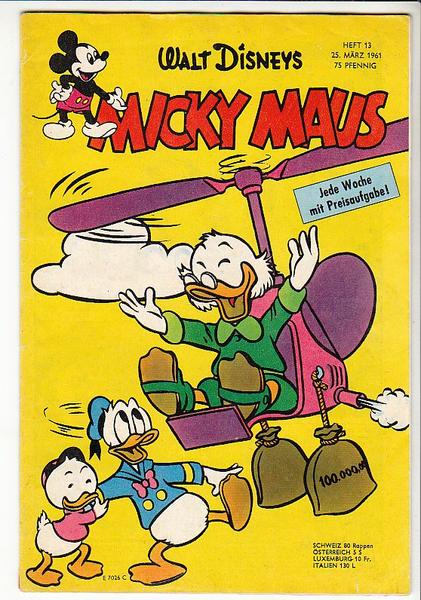 Micky Maus 1961: Nr. 13: