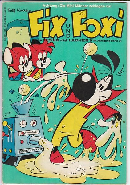 Fix und Foxi: 18. Jahrgang - Nr. 31