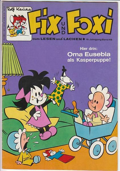 Fix und Foxi: 19. Jahrgang - Nr. 49