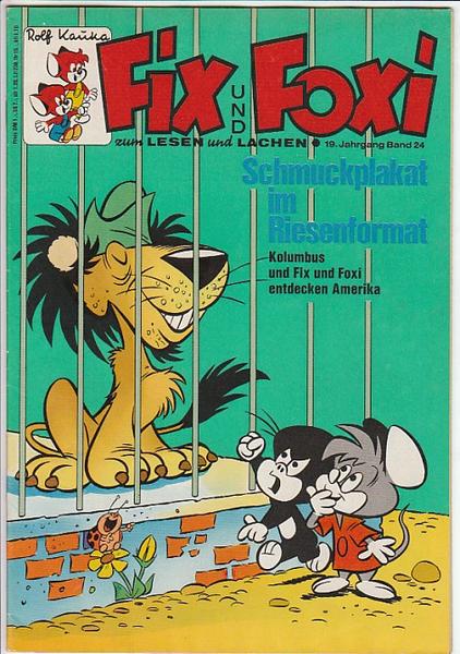 Fix und Foxi: 19. Jahrgang - Nr. 24