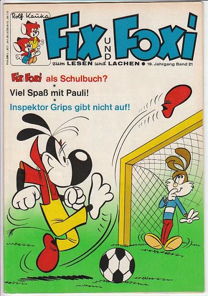 Fix und Foxi: 19. Jahrgang - Nr. 21