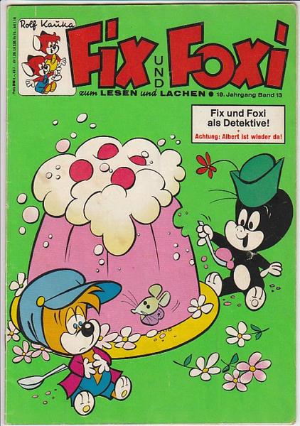 Fix und Foxi: 19. Jahrgang - Nr. 13