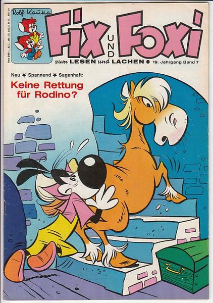 Fix und Foxi: 19. Jahrgang - Nr. 7
