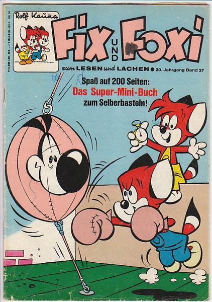 Fix und Foxi: 20. Jahrgang - Nr. 37