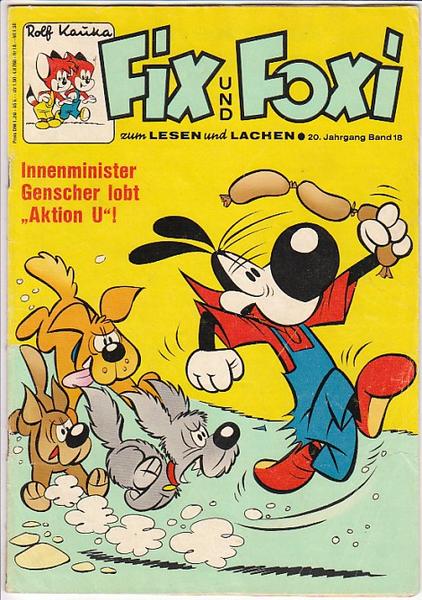 Fix und Foxi: 20. Jahrgang - Nr. 18