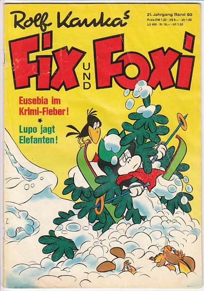 Fix und Foxi: 21. Jahrgang - Nr. 50