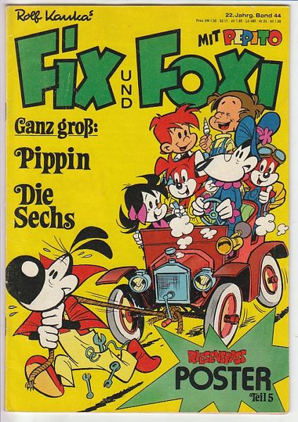 Fix und Foxi: 22. Jahrgang - Nr. 44