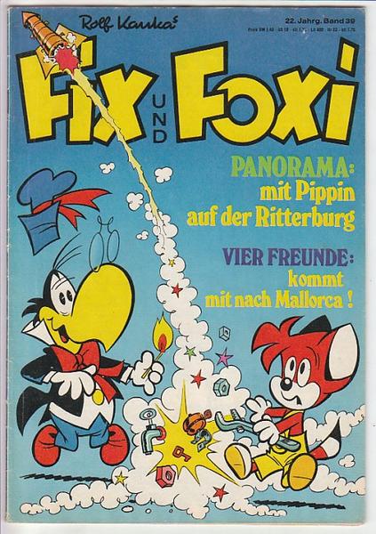 Fix und Foxi: 22. Jahrgang - Nr. 39