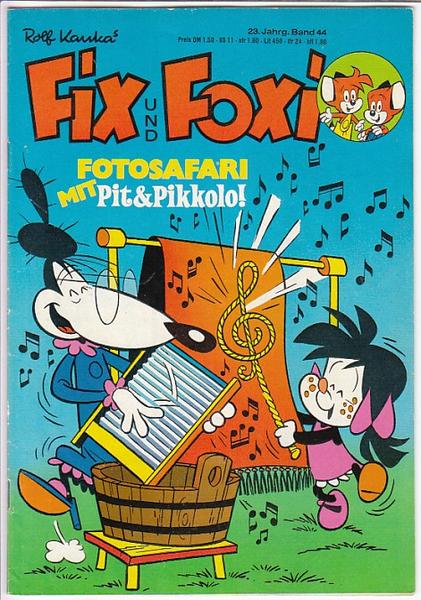 Fix und Foxi: 23. Jahrgang - Nr. 44