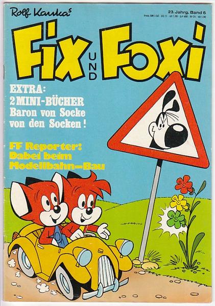 Fix und Foxi: 23. Jahrgang - Nr. 6