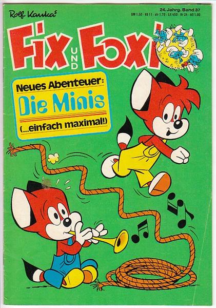 Fix und Foxi: 24. Jahrgang - Nr. 37