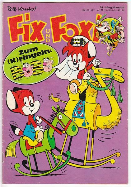 Fix und Foxi: 24. Jahrgang - Nr. 25