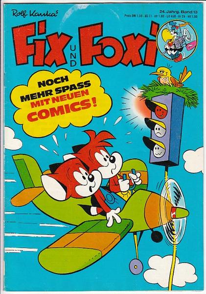Fix und Foxi: 24. Jahrgang - Nr. 13